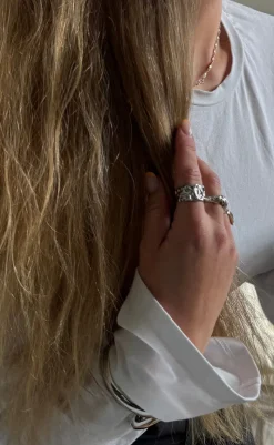 Online Armbånd - Nanna - Silver Colour Smykker