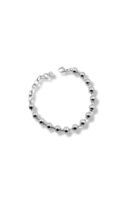 Best Armbånd - Chunky Bobble - Silver Colour Smykker