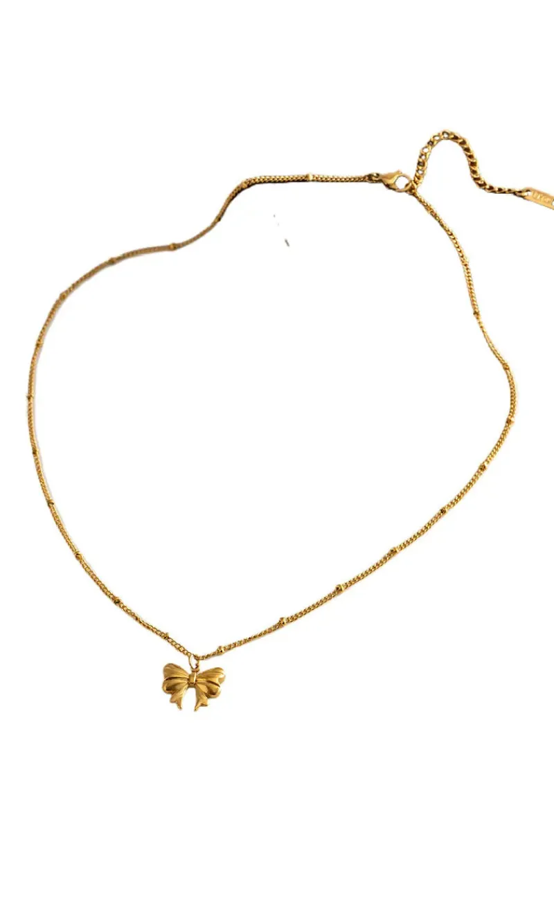 Halskæde - Amanda - Gold Colour Smykker