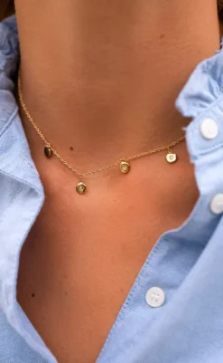 New Halskæde - Rome - Gold Colour Smykker