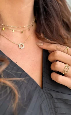 Sale Halskæde - Stockholm - Gold Colour Smykker