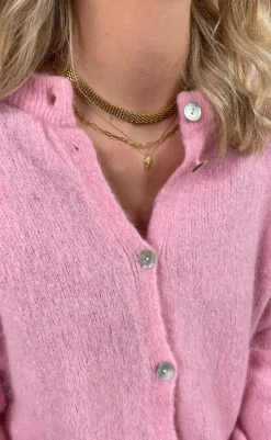 Discount Halskæde - Patricia - Gold Colour Smykker