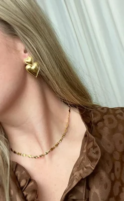 Halskæde - Varna Sun - Gold Colour Smykker