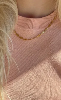 Halskæde - Varna Sun - Gold Colour Smykker