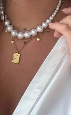 Hot Halskæde - Montana - Gold Colour Smykker