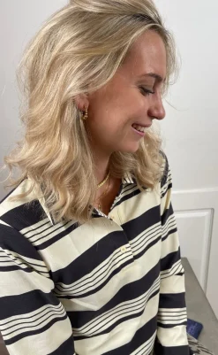 Outlet Øreringe - Emily - Gold Colour Smykker