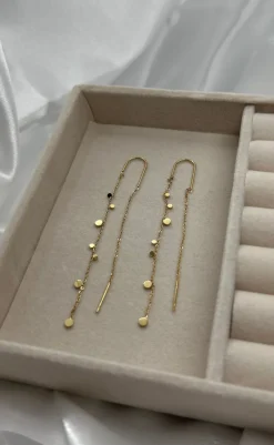 New Øreringe - Malibu - Gold Colour Smykker