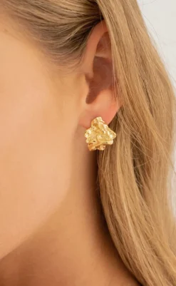 Outlet Øreringe - Saint Tropez - Gold Colour Smykker