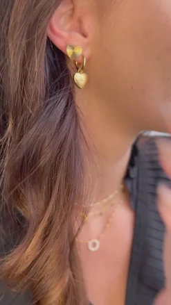 Outlet Øreringe - Athen - Gold Colour Smykker