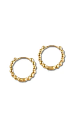 New Øreringe - Emily Small - Gold Colour Smykker