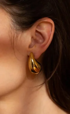 Øreringe - Dakota Drop - Gold Colour Smykker