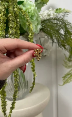 Clearance Øreringe - Bonbon - Gold Colour Smykker