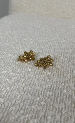 Clearance Øreringe - Bonbon - Gold Colour Smykker