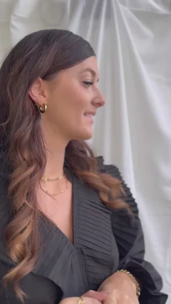 Online Øreringe / Hoops - Lamia - Gold Colour Smykker