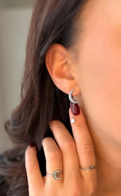 Outlet Øreringe - Firenze - Silver Colour Smykker