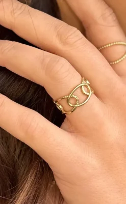 Clearance Ring - Svaneke - Gold Colour Smykker