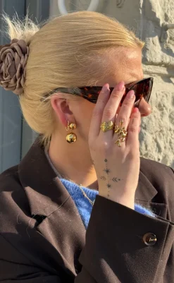 Hot Ring - Emily Big - Gold Colour Smykker