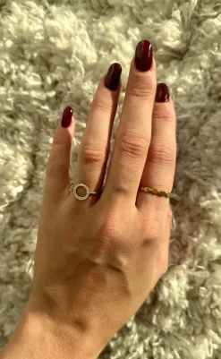 Online Ring - Oakland - Gold Colour Smykker