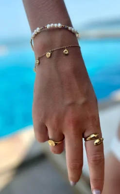 Discount Ring - Brooklyn - Gold Colour Smykker