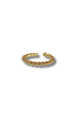 Hot Ring - Snake - Gold Colour Smykker