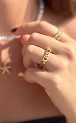 Discount Ring - Dad - Golden Smykker