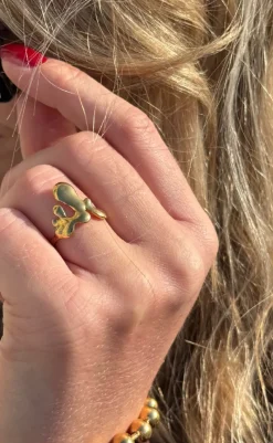 New Ring - Emily Small - Gold Colour Smykker