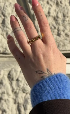 New Ring - Mom - Golden Smykker