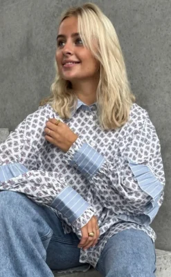 Clearance Skjorte - The Camolille - Blue Skjorter