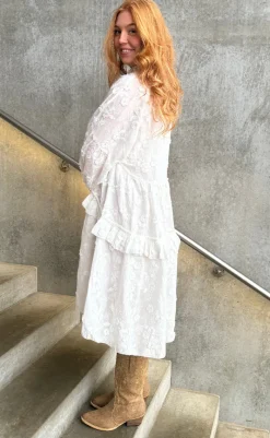 Discount Kjole - Your Heart - White Kjoler