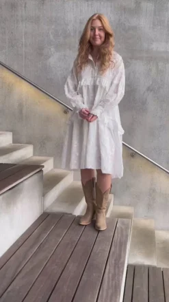 Discount Kjole - Your Heart - White Kjoler