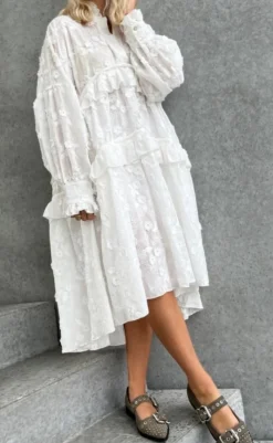 Discount Kjole - Your Heart - White Kjoler