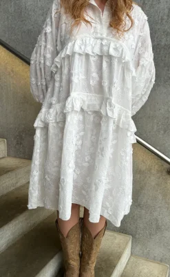 Discount Kjole - Your Heart - White Kjoler