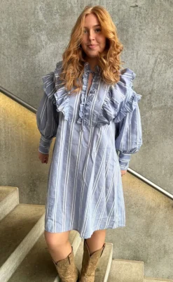 Clearance Kjole - Like Always - Blue Kjoler