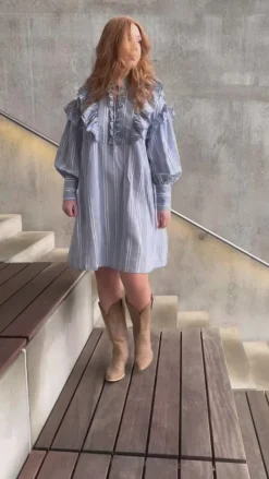 Clearance Kjole - Like Always - Blue Kjoler