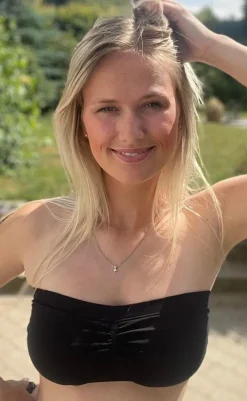 Hot Tim & Simonsen Bandeau - Ellen - Nero Undertøj & Shapewear