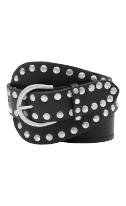 New Tim & Simonsen Bælte - Dunja - Black/Silver Tasker