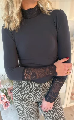 New Tim & Simonsen Bluse - Abby - Antracit Bluser