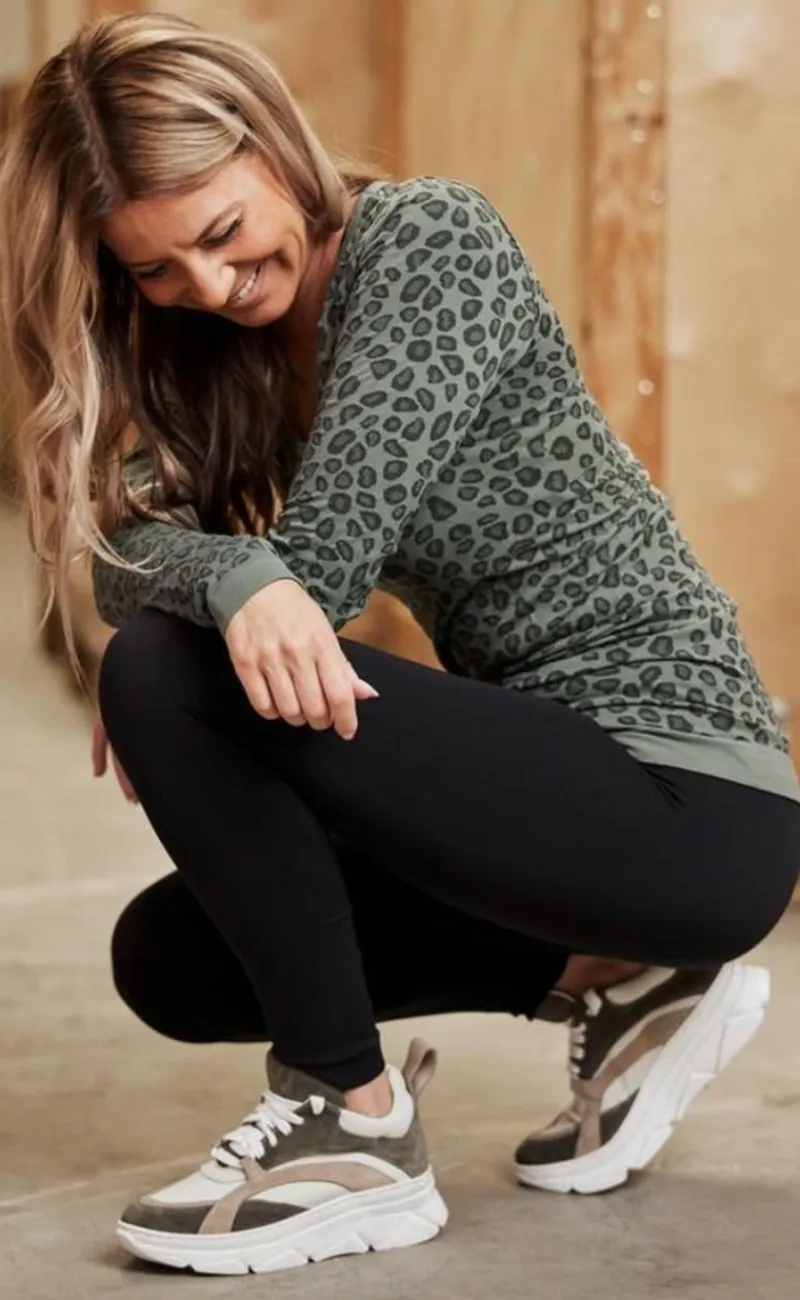 Sale Tim & Simonsen Leggings - Rosa - Black Leggings