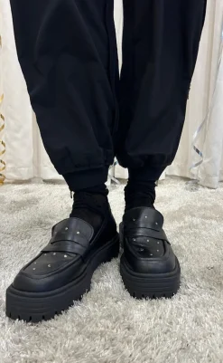 Sale Tim & Simonsen Loafer - Elina - Negro Loafers & Ballerinaer