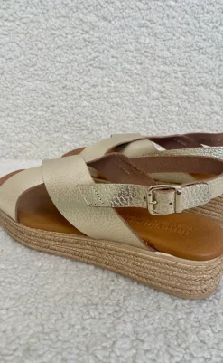 Outlet Tim & Simonsen Sandaler - Sussie - Platino Sandaler