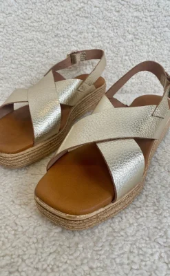 Outlet Tim & Simonsen Sandaler - Sussie - Platino Sandaler