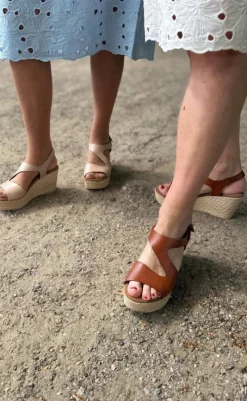 Tim & Simonsen Sandaler - Masha - Platino Gold Sandaler