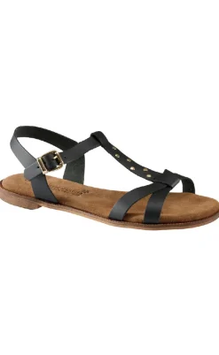 Online Tim & Simonsen Sandaler - Christabel Nature - Negro Sandaler