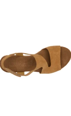 Outlet Tim & Simonsen Sandaler - Masha Nature - Suede Whisky Sandaler