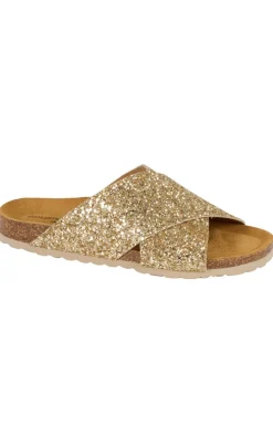 Hot Tim & Simonsen Sandaler - Annet Nature - Glitter Oro Sandaler