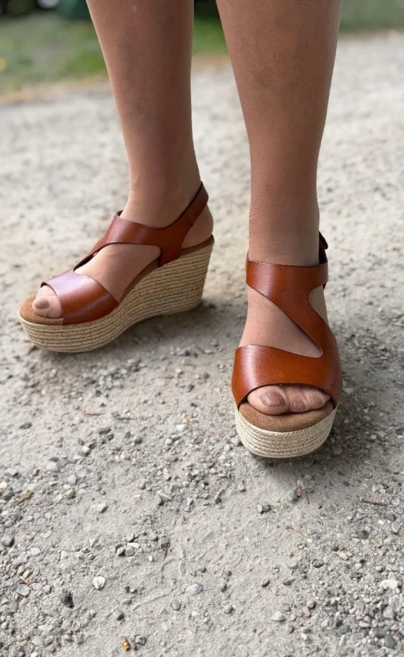 Outlet Tim & Simonsen Sandaler - Masha - Leather Color / Cuero Sandaler