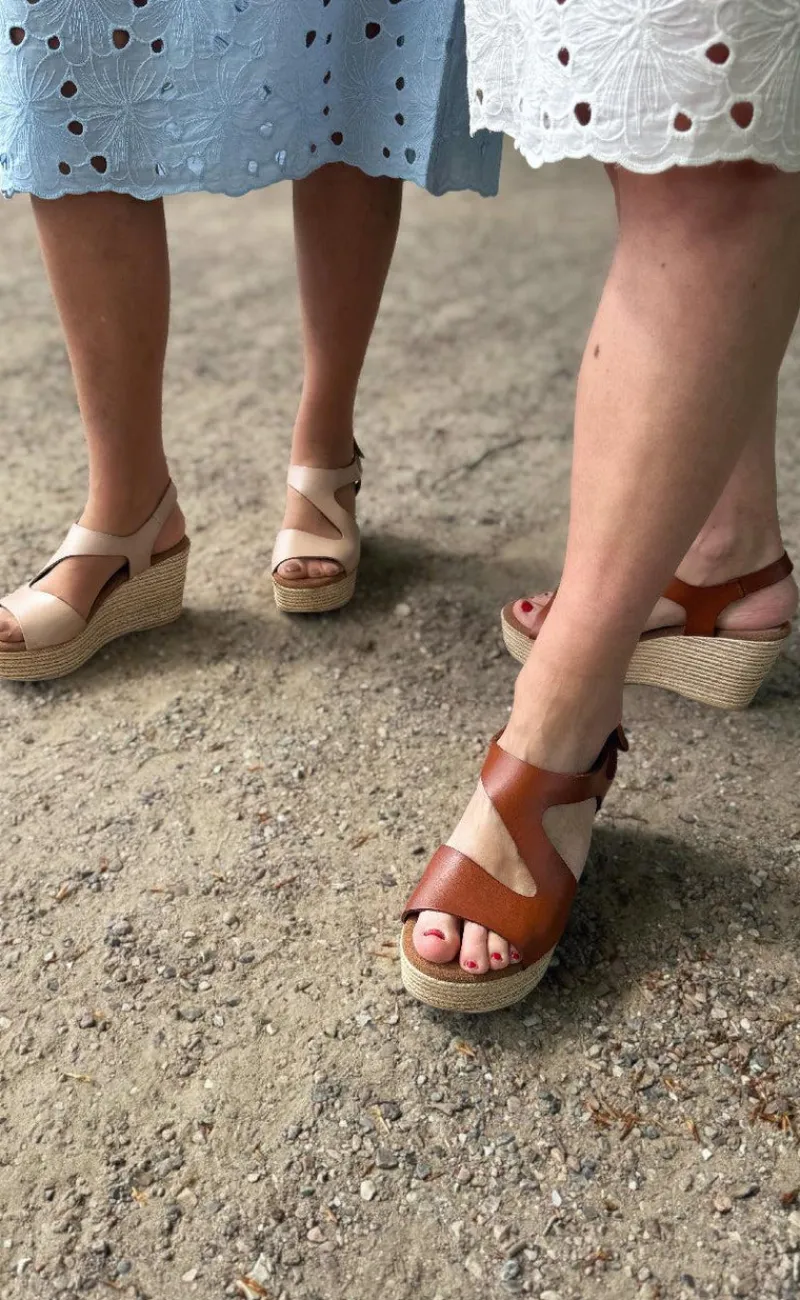 Outlet Tim & Simonsen Sandaler - Masha - Leather Color / Cuero Sandaler