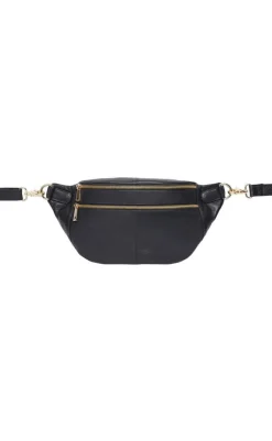 New Tim & Simonsen Taske - Astrid Bumbag - Black / Gold Tasker