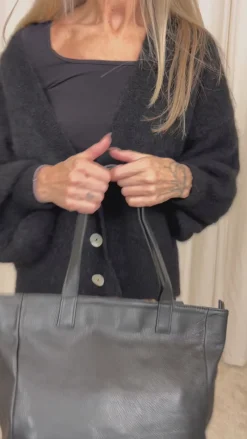 Discount Tim & Simonsen Taske - Pernille Shopper - Black Tasker