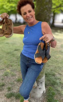 Online Tim & Simonsen Top - Belen V-lace - Alaska (vendbar) T-shirts & Toppe